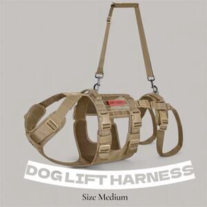 OneTigris Breathable Dog Lift Harness for Medium Sized Dogs